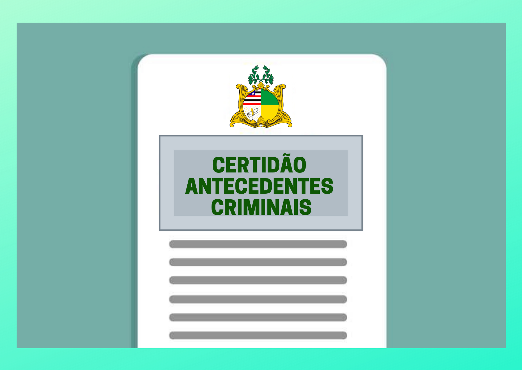 Como tirar atestado de Antecedentes Criminais em São Paulo pela